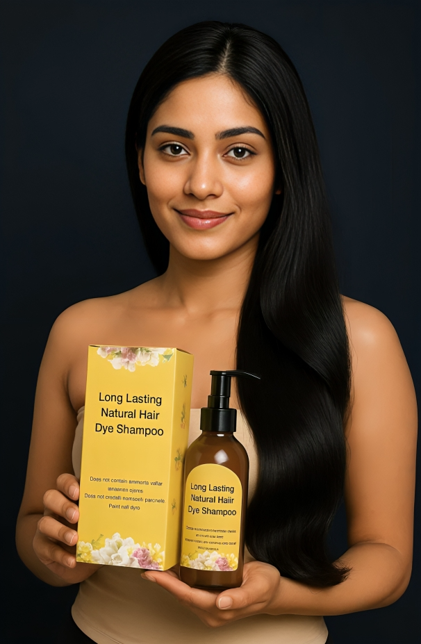 japanese Long Lasting Natural Hair Dye Shampoo™