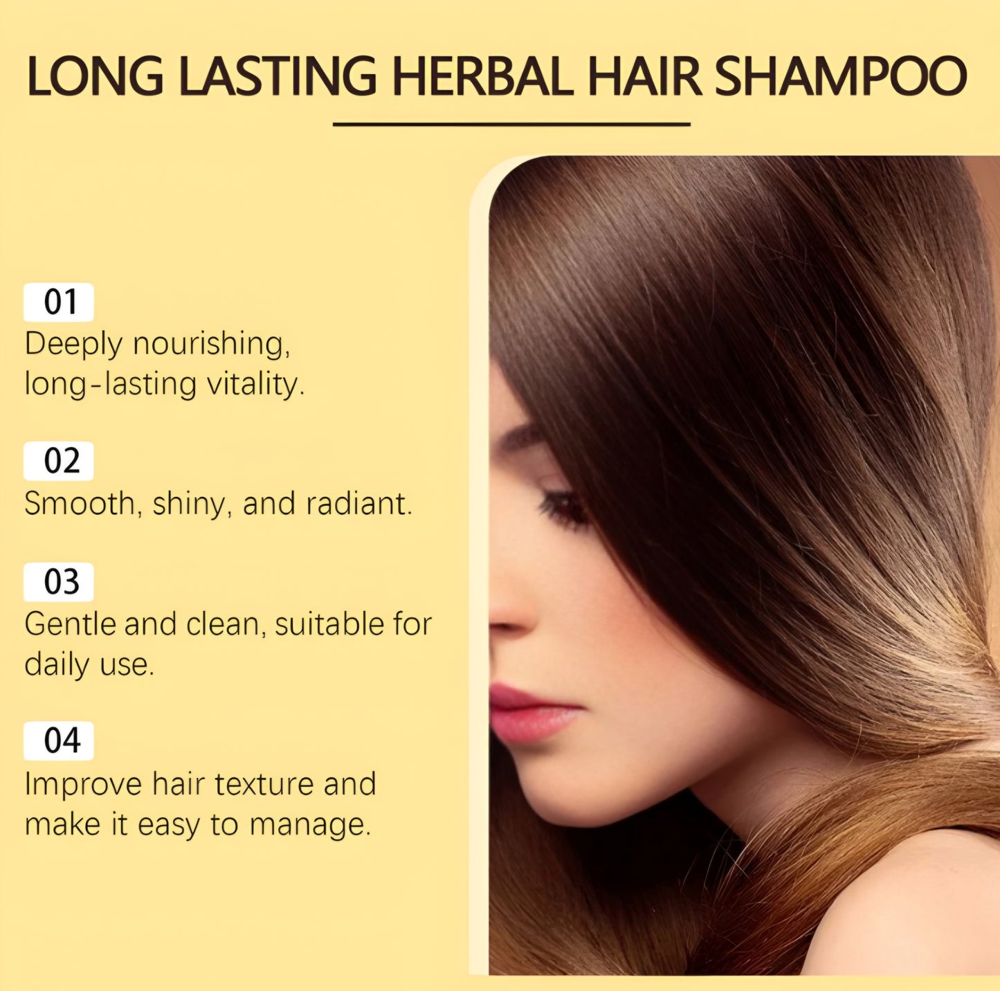 japanese Long Lasting Natural Hair Dye Shampoo™