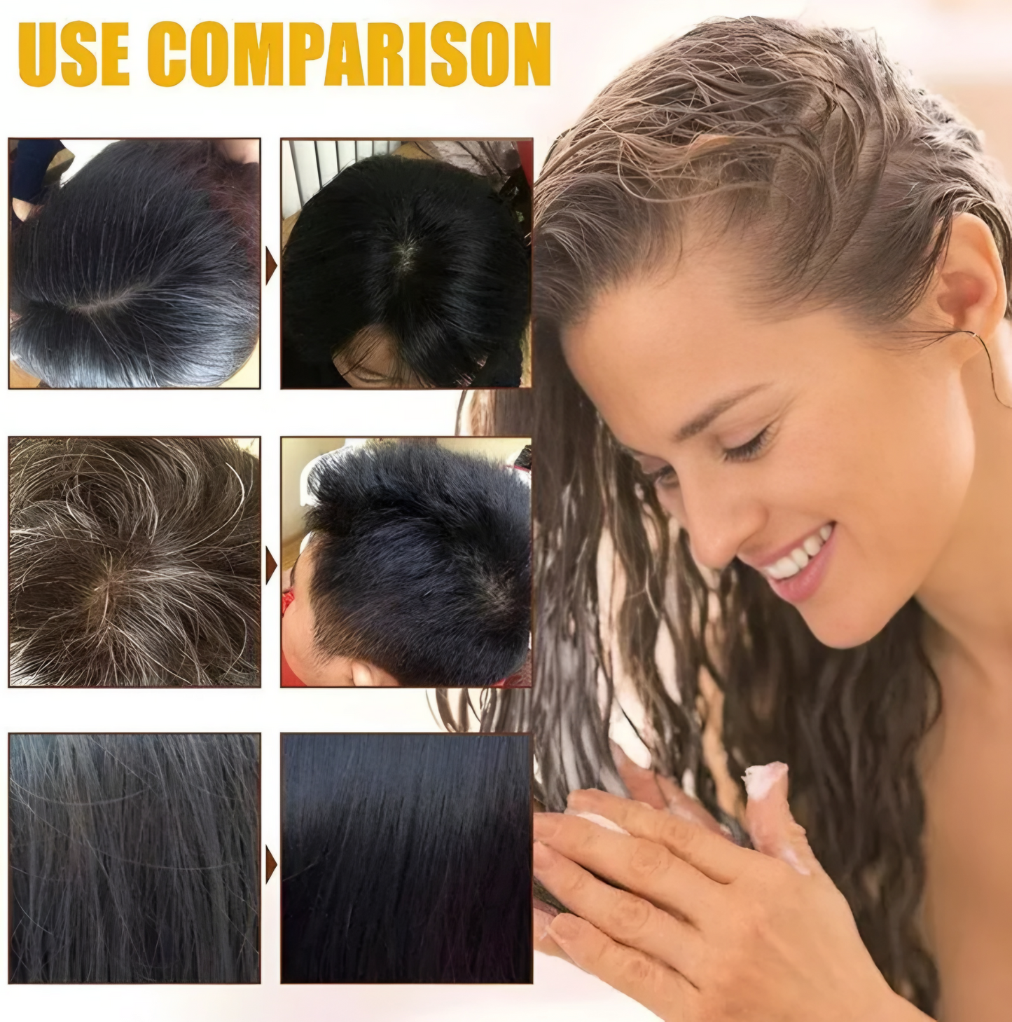 japanese Long Lasting Natural Hair Dye Shampoo™