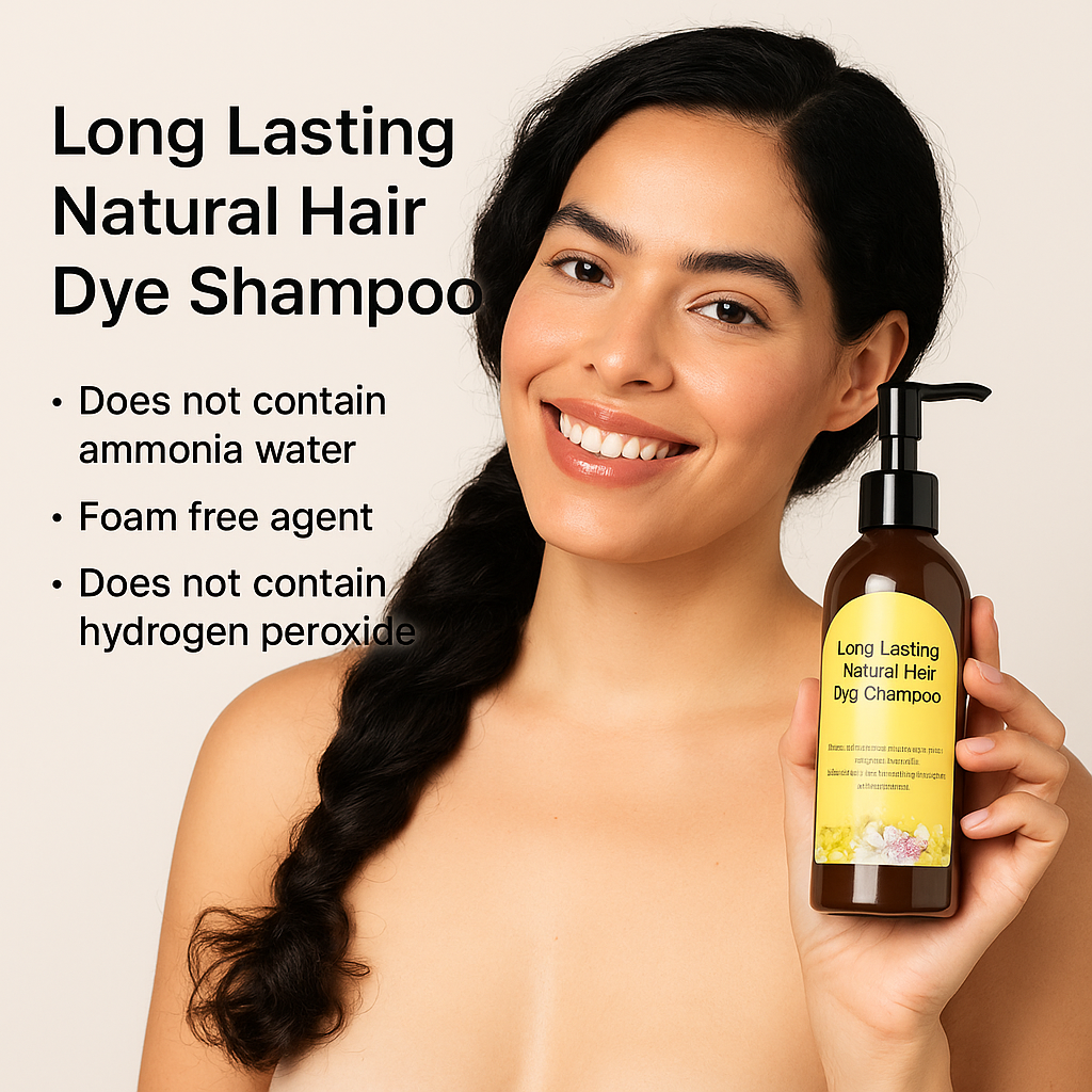 japanese Long Lasting Natural Hair Dye Shampoo™